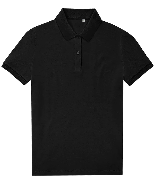 Black* - B&C My Eco Polo 65/35 /Women