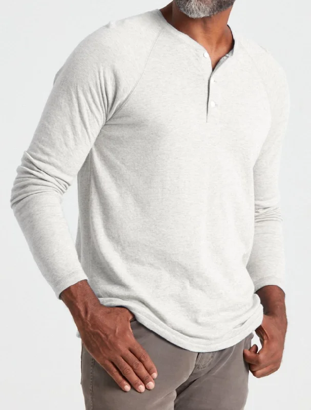 Faherty Cloud Long Sleeve Henley