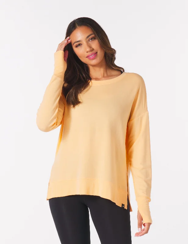 Lounge Long Sleeve: Orange Wine