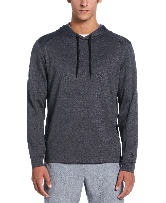 Long Sleeve Midweight Pieced Crew Neck Pull Over