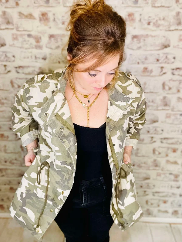 Oversized Camo Jacket