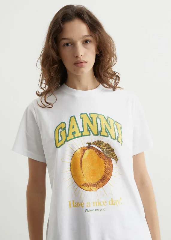 Basic Jersey Peach T-Shirt