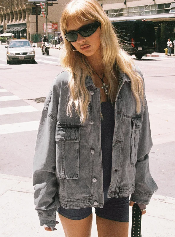 Kier Oversized Denim Jacket